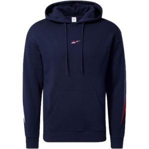 imageReebok Mens Big Logo HoodieVector NavyLarge Back Vector Logo