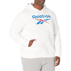 imageReebok Mens Big Logo HoodieWhite