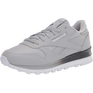 imageReebok Mens Cl Lthr Fashion SneakerPure GreyWhiteCold Grey