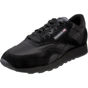 imageReebok Mens Classic Nylon ShoesBlackBlackCarbon 2