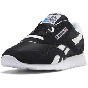 imageReebok Mens Classic Nylon ShoesBlackBlackWhite