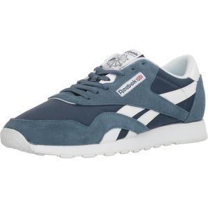 imageReebok Mens Classic Nylon ShoesBrave BlueWhite