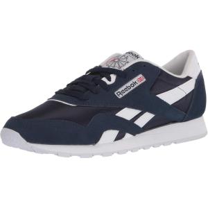 imageReebok Mens Classic Nylon ShoesCollegiate NavyWhiteRed