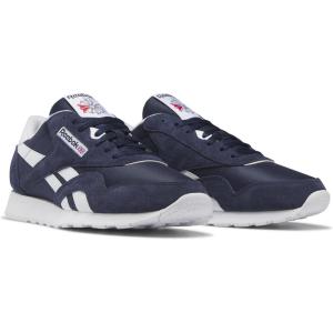 imageReebok Mens Classic Nylon ShoesNavyWhite