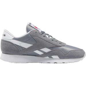 imageReebok Mens Classic Nylon ShoesPure GreyWhite