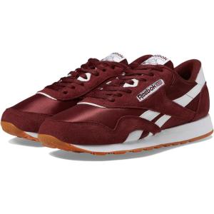 imageReebok Mens Classic Nylon ShoesRich MaroonRich MaroonWhite