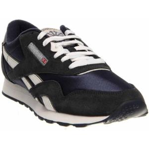 imageReebok Mens Classic Nylon ShoesTeam NavyPlatinum