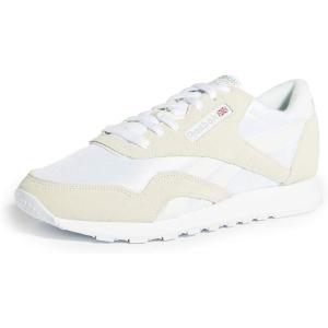 imageReebok Mens Classic Nylon ShoesWhiteLight Grey