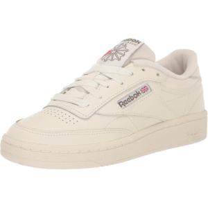 imageReebok Mens Club C 85ChalkChalkHunter Green