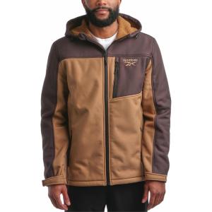imageReebok Mens Jacket  Weather Resistant Fleece Lined Softshell Jacket Coat  Lightweight Casual Coat for Men MXXLDark Khaki