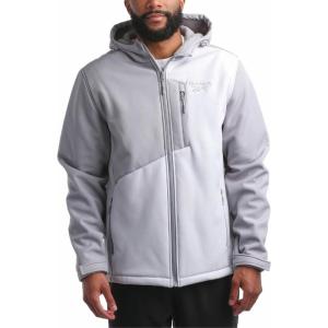 imageReebok Mens Jacket  Weather Resistant Fleece Lined Softshell Jacket Coat  Lightweight Casual Coat for Men MXXLGrey