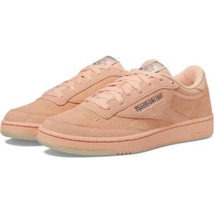 imageReebok Unisexs Club C 85 Sneaker 85 Men10 WomenPeach GlowPeach GlowGrey