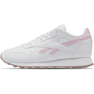 imageReebok Womens Classic Leather SneakerFtwr White Pixel Pink Taupe