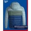 imageReebok Mens Jacket  Lightweight Hooded Quilted Puffer Coat  Warm Insulated Winter Jacket for Men S4XBlue Slate