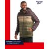 imageReebok Mens Jacket  Lightweight Hooded Quilted Puffer Coat  Warm Insulated Winter Jacket for Men S4XDark Brown