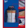 imageReebok Mens Winter Jacket  Heavyweight Quilted Puffer Parka Coat  Weather Resistant Ski Jacket for Men MXXLBatik Blue