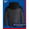 imageReebok Mens Winter Jacket  Heavyweight Quilted Puffer Parka Coat  Weather Resistant Ski Jacket for Men MXXLCharcoal GreyBlack