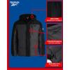 imageReebok Mens Winter Jacket  Heavyweight Quilted Puffer Parka Coat  Weather Resistant Ski Jacket for Men MXXLCharcoal GreyBlack