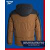 imageReebok Mens Winter Jacket  Heavyweight Quilted Puffer Parka Coat  Weather Resistant Ski Jacket for Men MXXLDark Khaki