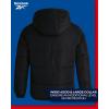 imageReebok Mens Winter Jacket  Heavyweight Quilted Puffer Parka Coat  Weather Resistant Ski Jacket for Men MXXLJet Black