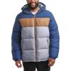 imageReebok Mens Winter Jacket  Heavyweight Quilted Puffer Parka Coat  Weather Resistant Ski Jacket for Men MXXLBatik Blue