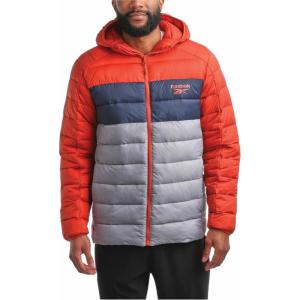 imageReebok Mens Jacket  Lightweight Hooded Quilted Puffer Coat  Warm Insulated Winter Jacket for Men S4XRust