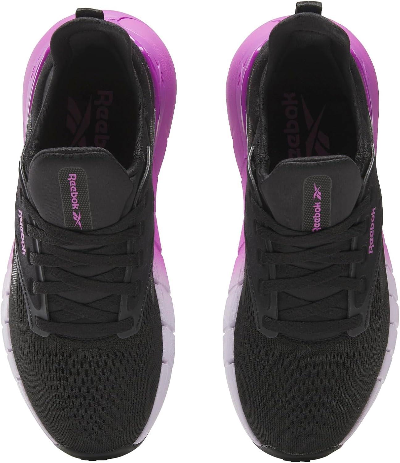imageReebok Womens Nano Gym SneakerBlackPurple RaveDigital Gleam