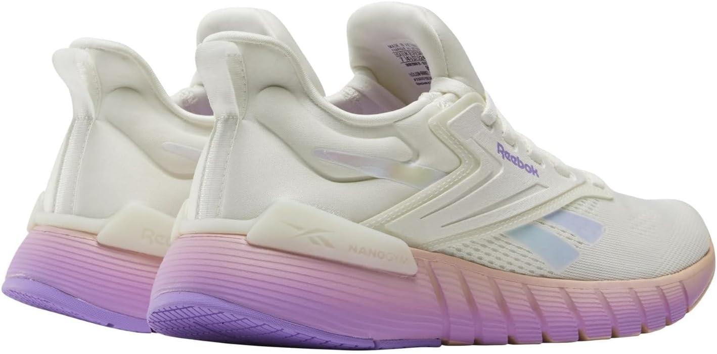 imageReebok Womens Nano Gym SneakerChalk Washed Clay Dgtl Purple