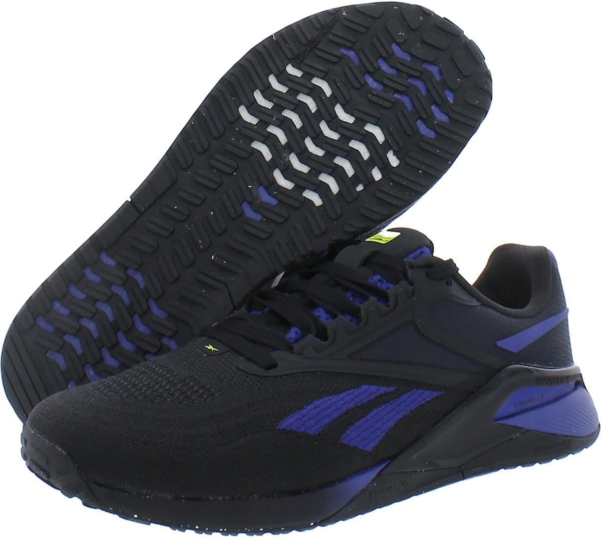 imageReebok Womens Nano X2 Cross Trainer SneakerBlackBold PurpleChalk
