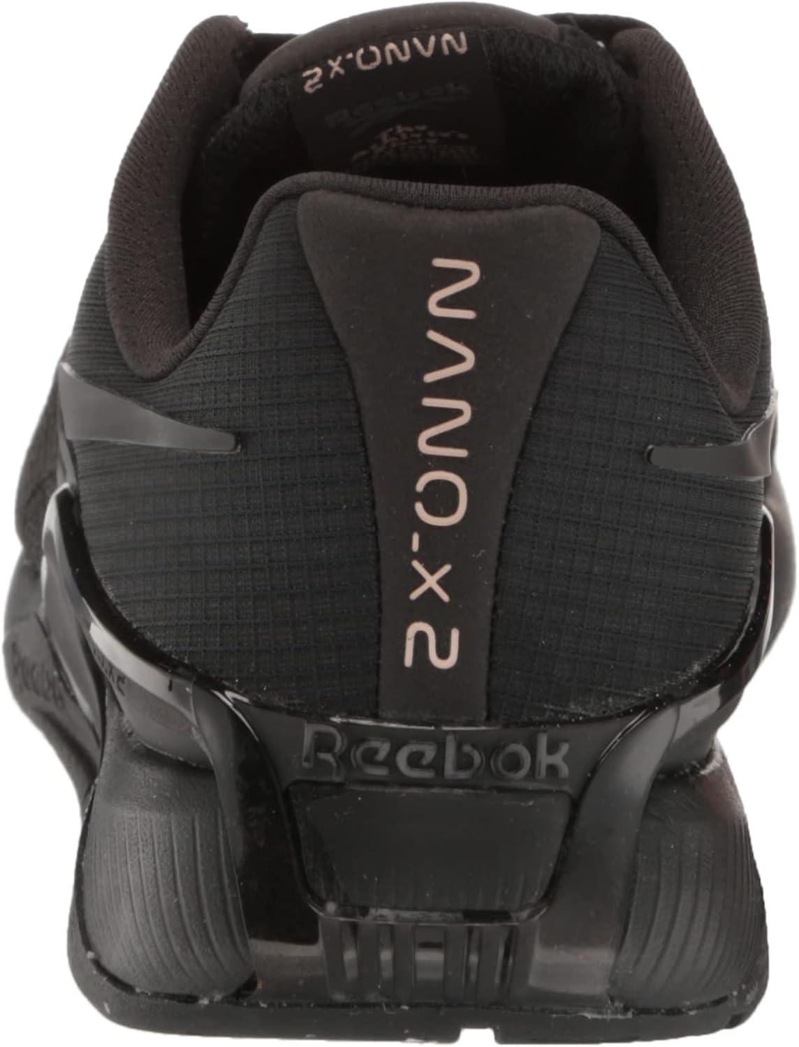 imageReebok Womens Nano X2 Cross Trainer SneakerCore BlackPure GreyRose Gold