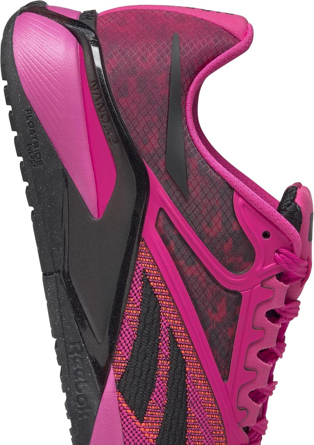 imageReebok Womens Nano X2 Cross Trainer SneakerProud PinkCore BlackChalk