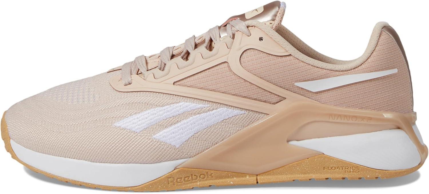 imageReebok Womens Nano X2 Cross Trainer SneakerSoft EcruWhiteRose Gold