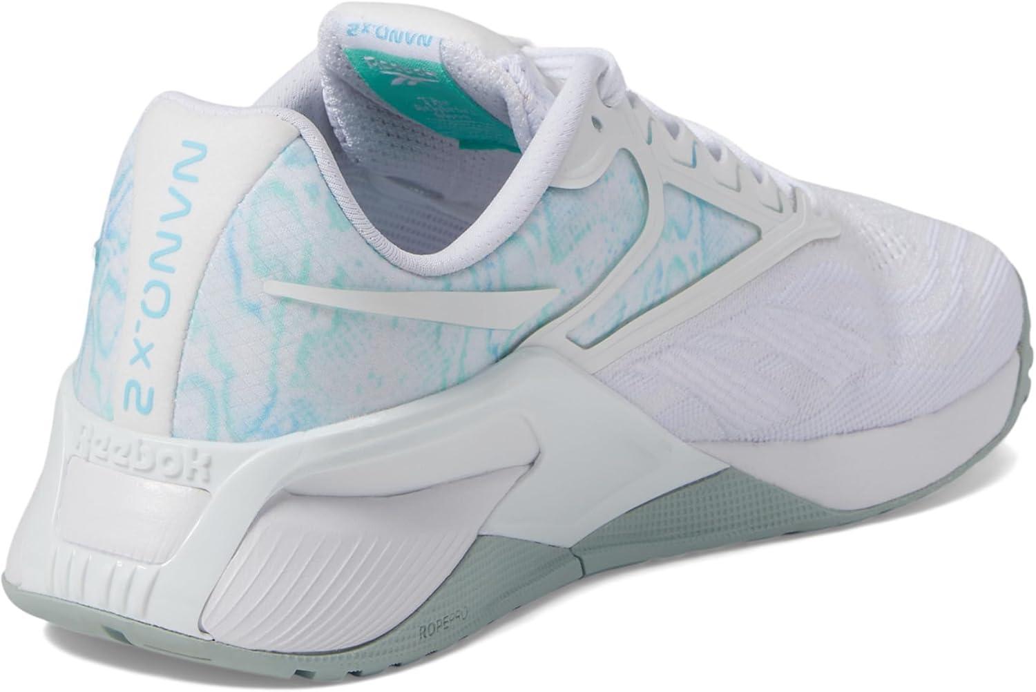imageReebok Womens Nano X2 Cross Trainer SneakerWhiteSeaside GreyHint Mint
