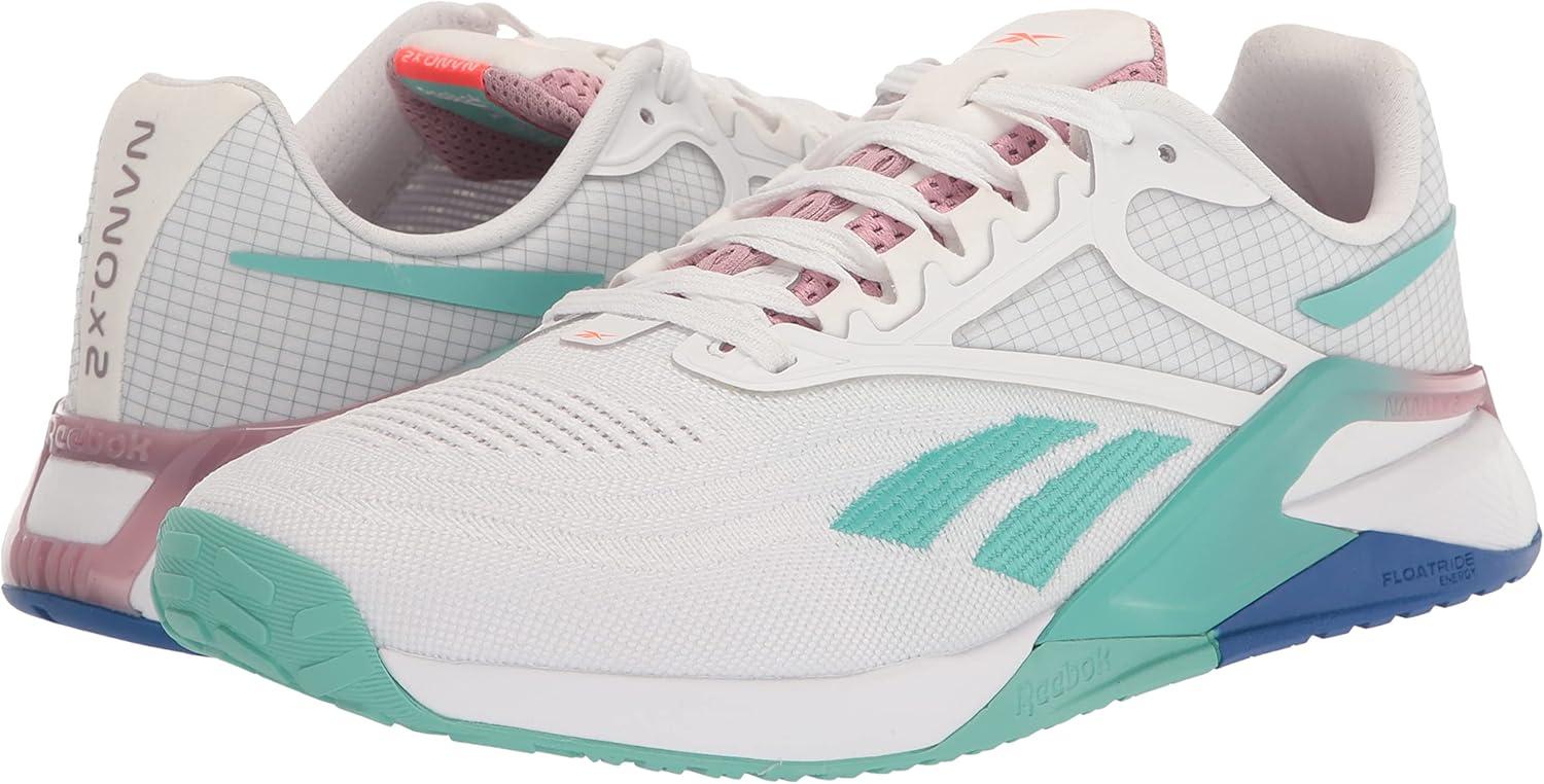 imageReebok Womens Nano X2 Cross Trainer SneakerWhiteSemi Classic Teal