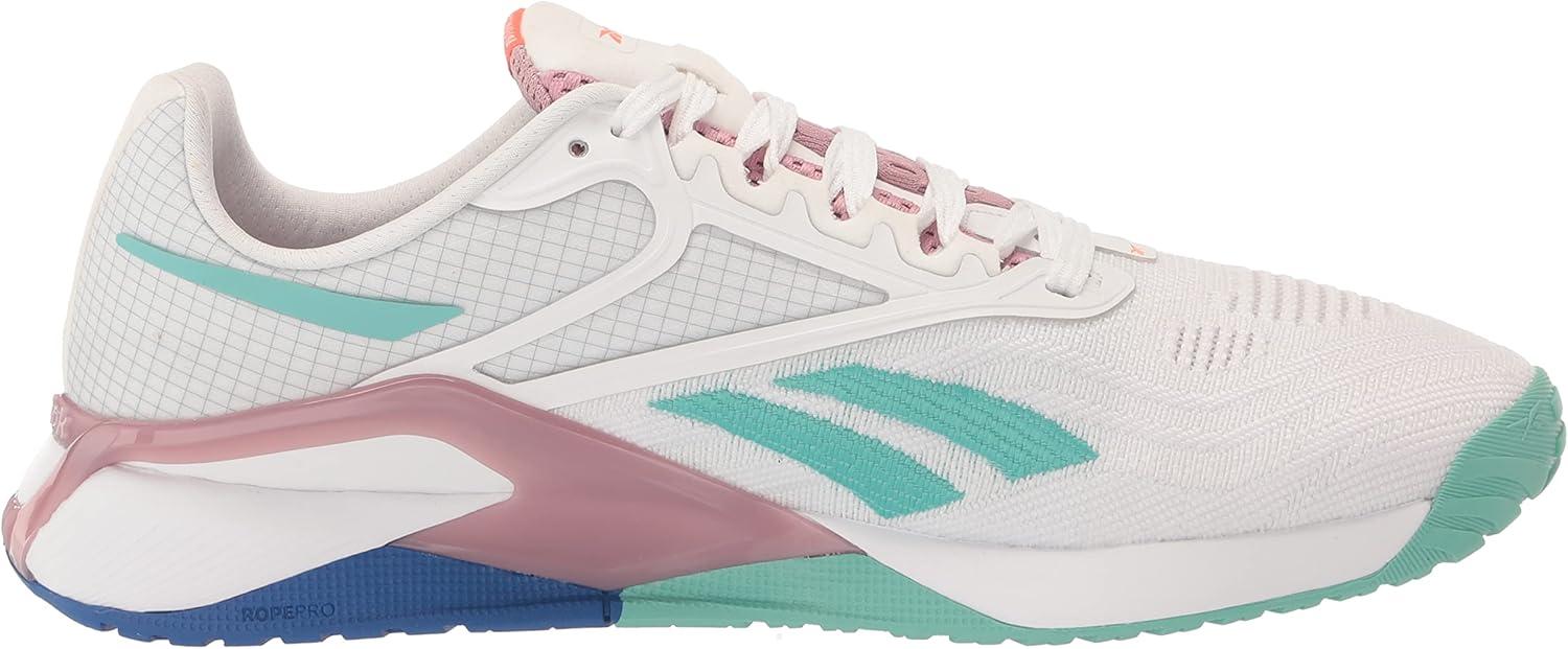 imageReebok Womens Nano X2 Cross Trainer SneakerWhiteSemi Classic Teal