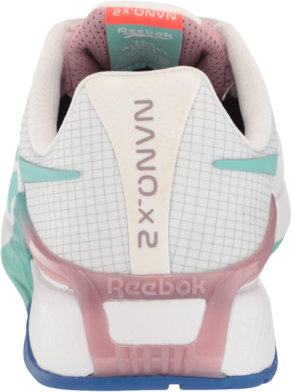 imageReebok Womens Nano X2 Cross Trainer SneakerWhiteSemi Classic Teal