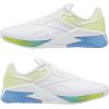 imageReebok Womens Nano X2 Cross Trainer SneakerCloud WhiteEssential BlueAcid Yellow
