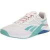 White/Semi Classic Teal