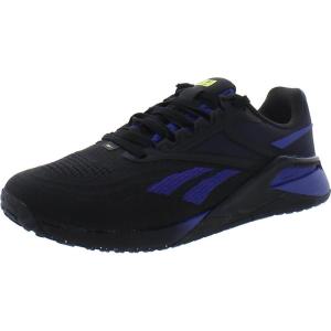 imageReebok Womens Nano X2 Cross Trainer SneakerBlackBold PurpleChalk