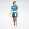 imageReebok Womens Big Logo TeeSteely Blue