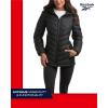 imageReebok Womens Jacket  Lightweight Quilted Puffer Parka Coat with Flex Stretch Panels  Casual Jacket for Women SXLJet Black