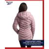 imageReebok Womens Jacket  Lightweight Quilted Puffer Parka Coat with Flex Stretch Panels  Casual Jacket for Women SXLRose Pink
