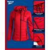 imageReebok Womens Jacket  Lightweight Quilted Puffer Parka Coat with Flex Stretch Panels  Casual Jacket for Women SXLVector Red