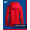 imageReebok Womens Jacket  Lightweight Quilted Puffer Parka Coat with Flex Stretch Panels  Casual Jacket for Women SXLVector Red