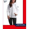 imageReebok Womens Jacket  Lightweight Quilted Puffer Parka Coat with Flex Stretch Panels  Casual Jacket for Women SXLWhite