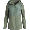 imageReebok Womens Jacket  Polar Fleece Sweatshirt Jacket  Lightweight Coat for Women SXLSage