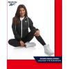 imageReebok Womens Jacket  Weather Resistant Fleece Lined Windbreaker Jackets for Women  Cozy Zip Up Hoodie Jacket SXLJet Black