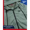 imageReebok Womens Jacket  Weather Resistant Fleece Lined Windbreaker Jackets for Women  Cozy Zip Up Hoodie Jacket SXLSage