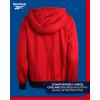 imageReebok Womens Jacket  Weather Resistant Fleece Lined Windbreaker Jackets for Women  Cozy Zip Up Hoodie Jacket SXLVector Red