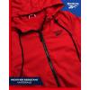 imageReebok Womens Jacket  Weather Resistant Fleece Lined Windbreaker Jackets for Women  Cozy Zip Up Hoodie Jacket SXLVector Red